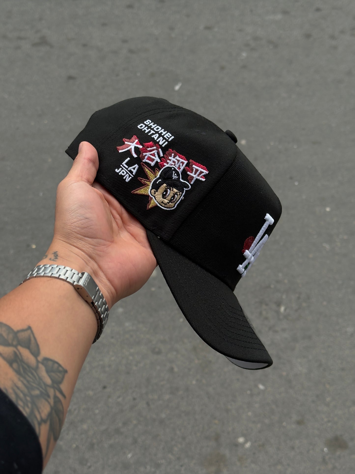 DODGERS OHTANI ROSE BLACK EDITION 9FORTY