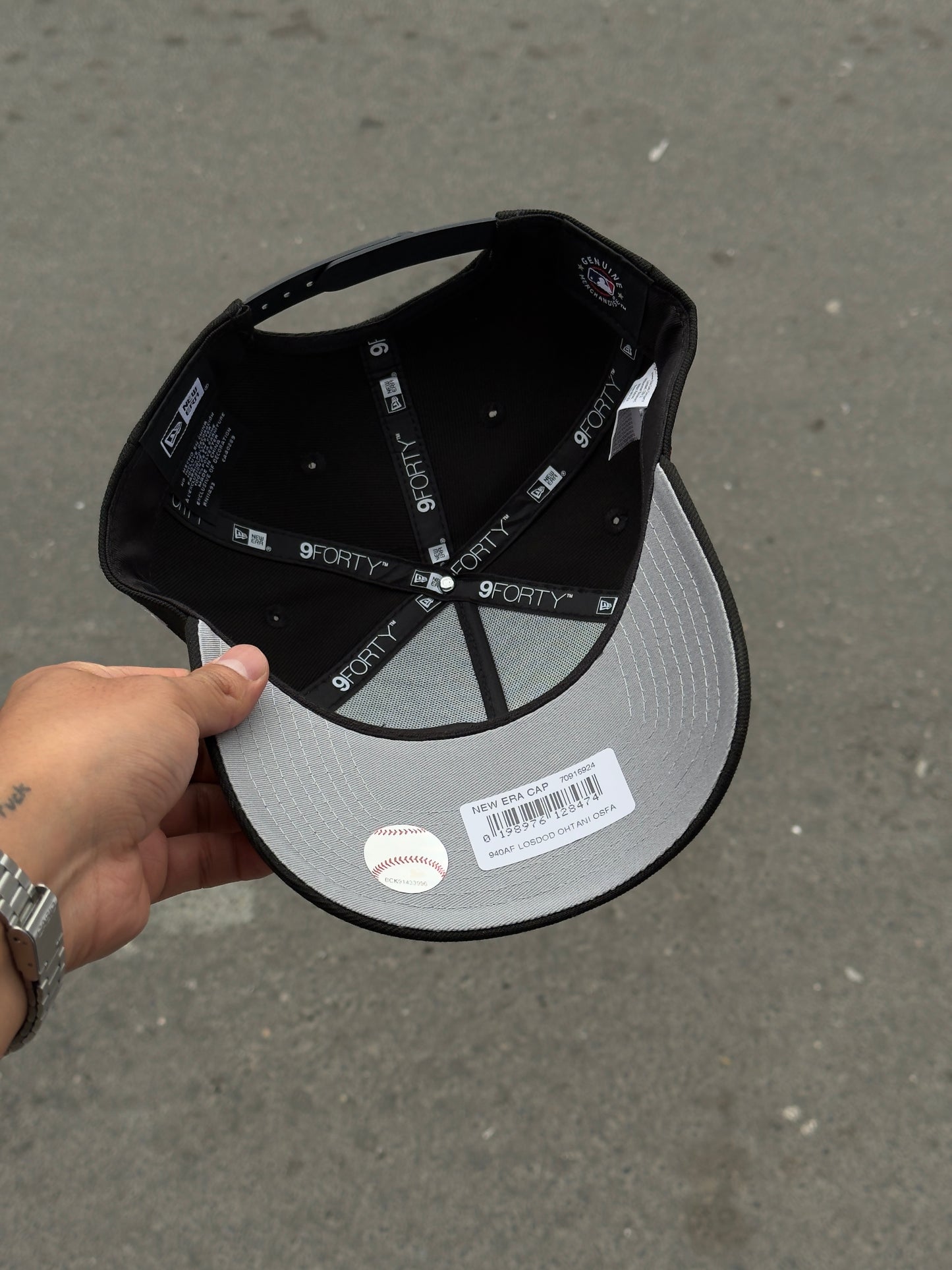 DODGERS OHTANI ROSE BLACK EDITION 9FORTY