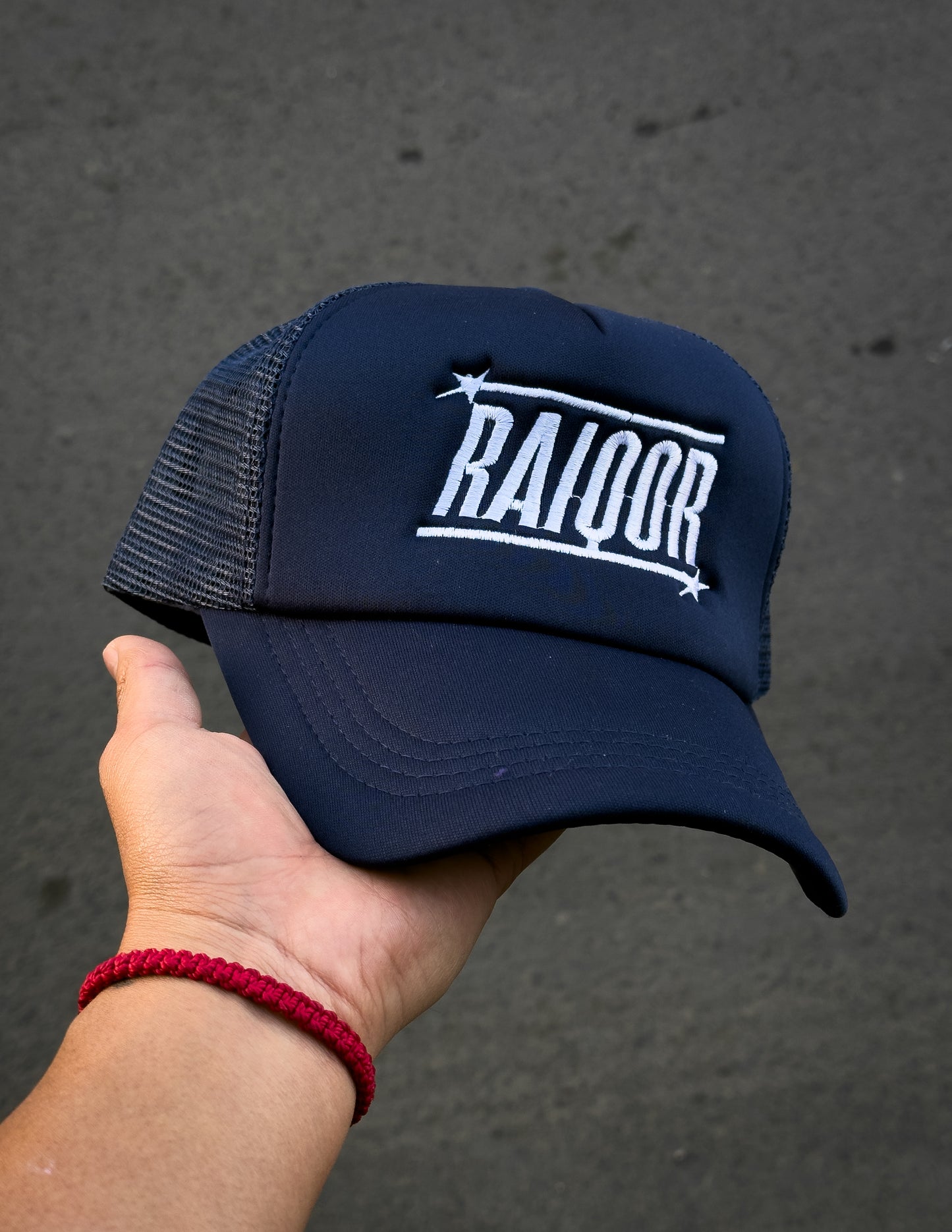 Raiqor Trucker hat azul marino
